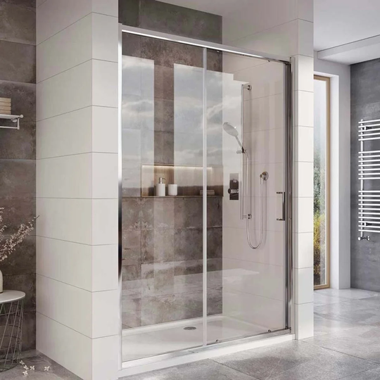 Talley Framed Glass Single Sliding Shower Door