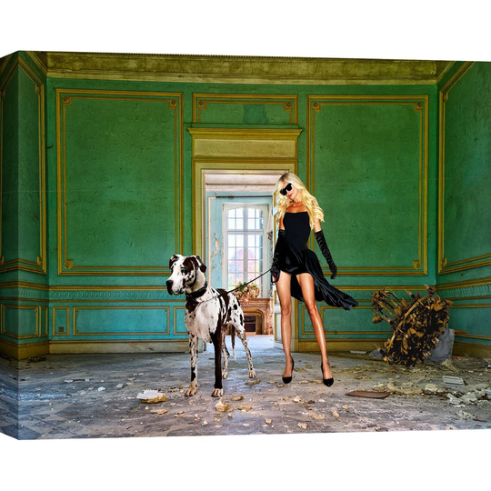 "Unconventional Womenscape #7, In The Palace" By Julian Lauren