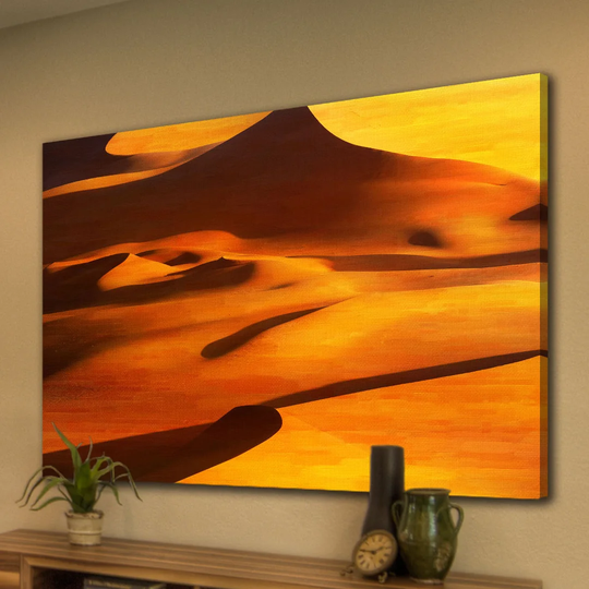 'Zouerat' by East Urban Home Graphic Art Print on Wrapped Canvas
