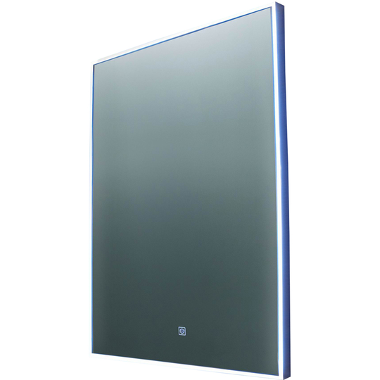 Ariel 400mm x 700mm Illuminated led Mirror - Chrome