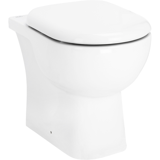 Monza Back To Wall Toilet Pan with Soft Close Toilet Seat