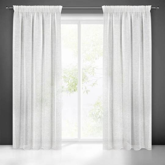 Nitya Slot Top Semi Sheer Curtain