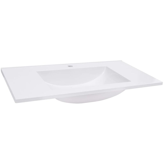 Vidaxl - Built-in Wash Basin 900x460x130 mm smc White White