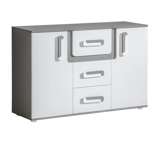 Indianola 3 Drawer 128Cm W Cabinet