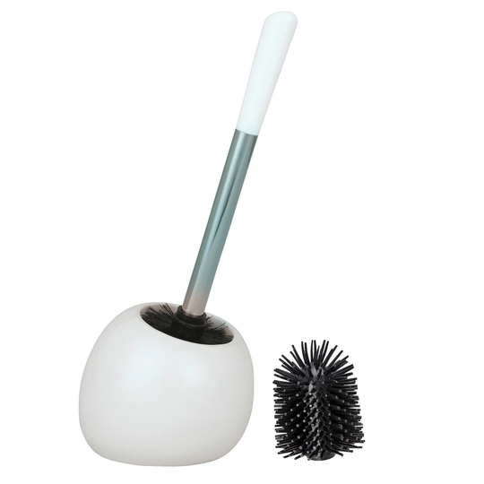 Polaris Free-Standing Toilet Roll & Brush Holder