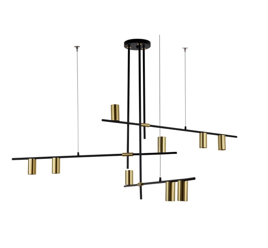 Sunol Arizona 9 - Light Cluster Linear Pendant