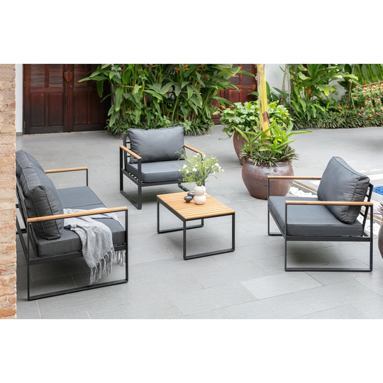 Britza 4 - Person Seating Group with Cushions