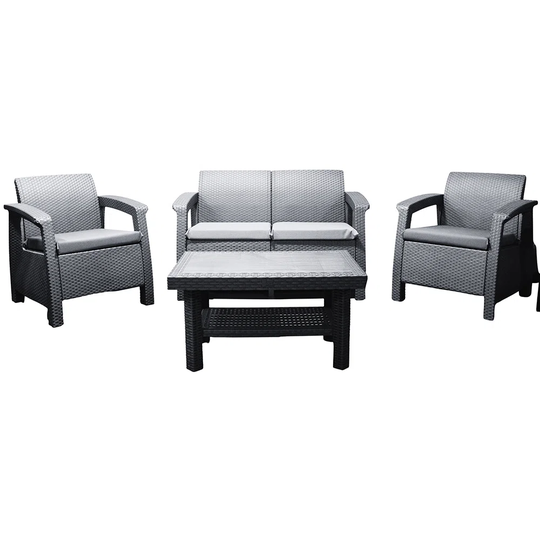 Sittingbourne 4 - Person Seating Group with Cushions