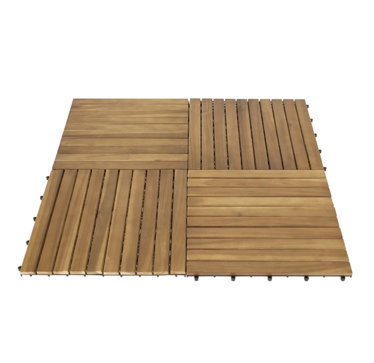 50cm x 50cm Wooden Floor Tile