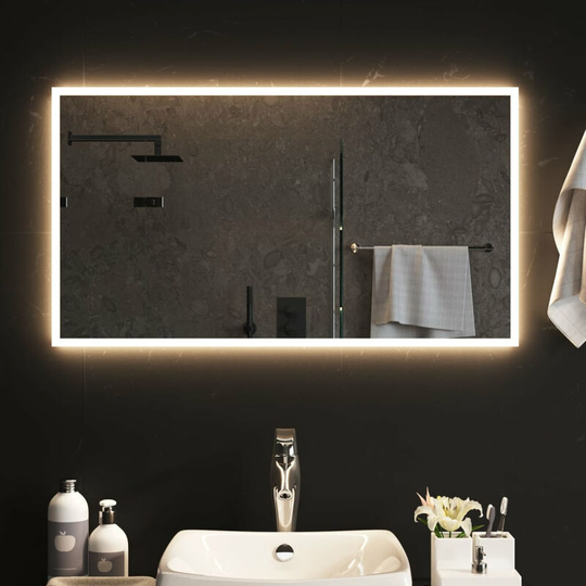 Led Bathroom Mirror 90x50 cm