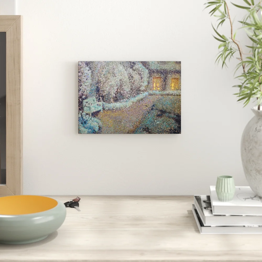 Garden -2' by Henri Le Sidaner Painting Print