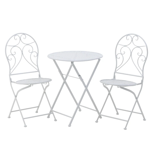 Moira Folding Dining Set with 2 Chairs