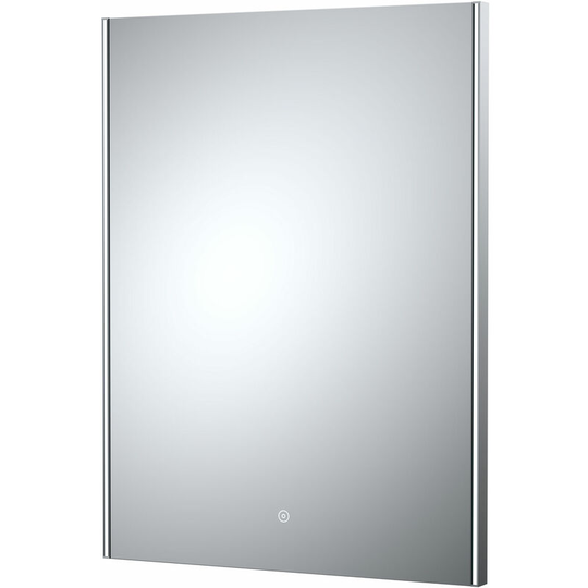Ambient Bathroom Mirror with Touch Sensor 800mm h x 600mm w - Hudson Reed