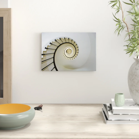 'Architecture Lighthouse Spiral Staircase' Photographic Print