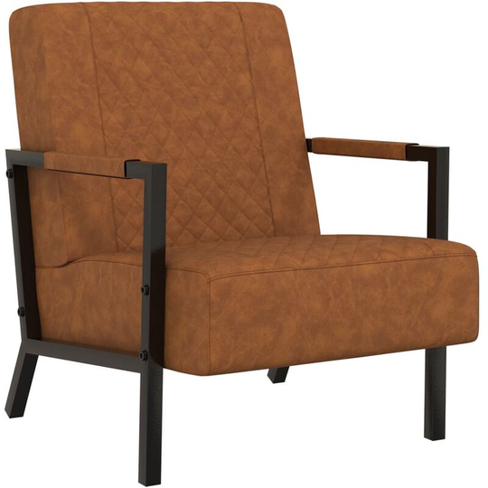 Vidaxl - Armchair Matt Brown Faux Leather Brown