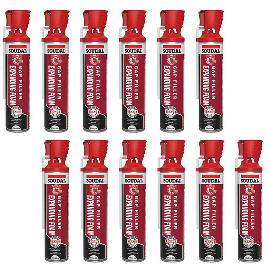 Soudal - Trade Gap Filler Foam Genius (600ml) Box of 12 - n/a