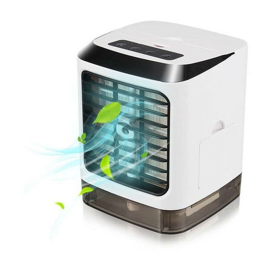 Betterlifegb - BR-Vie usb Humidifier, Mini Portable Air Cooler with Mini led Fan for Home or Office