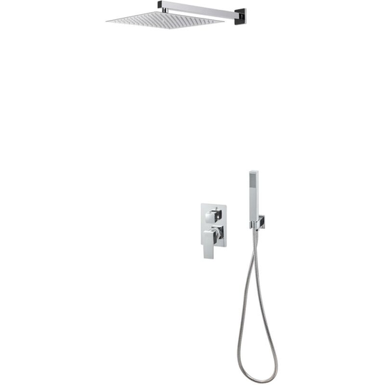 Shower System Stainless Steel 201 Silver Vidaxl silver