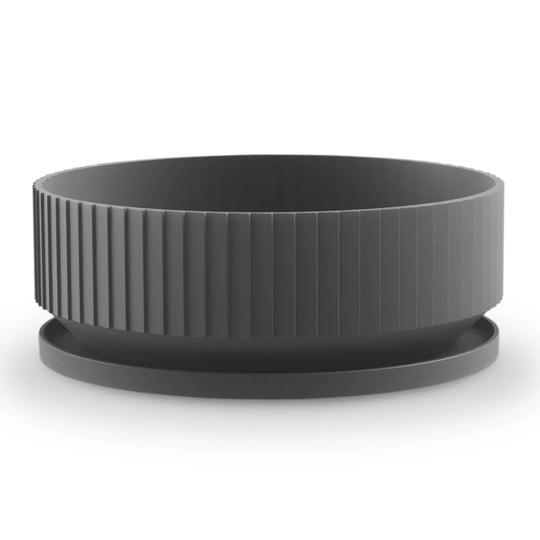 Hopkins Pleats Circle Plastic Plant Pot