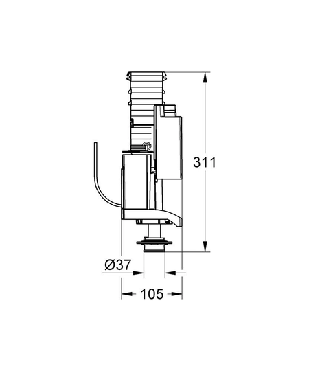 AV1 Double Flush Valve