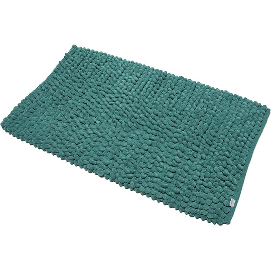 Croydex - Soft Cushioned Bathroom Mat, Aqua - Aqua