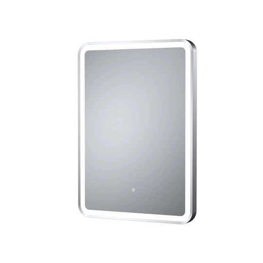 Lighted Plastic Framed Wall Mounted Bathroom Mirror