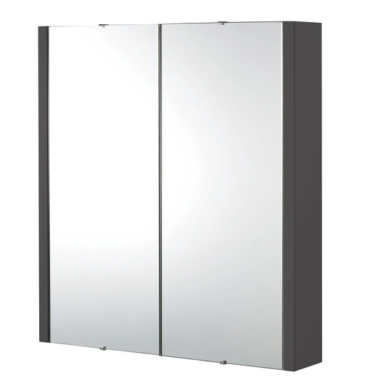 61.7cm x 65cm Surface Mount Mirror Cabinet
