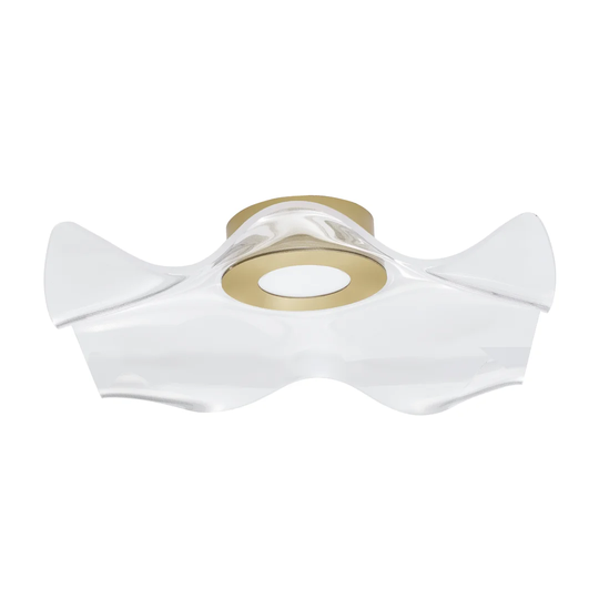 Longoria 1-Light 50cm LED Semi Flush Mount