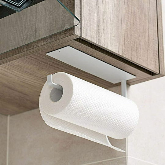 Self Adhesive Paper Towel Holders Paper Towel Holders Kitchen Roll Holder Wall Mounted Kitchen Roll Holder for Kitchen Cabinet or