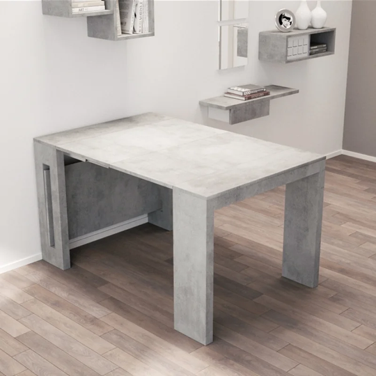 Yarbro Extendable Removable Leaf Four Leg Dining Table