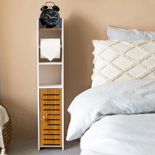 Ileia Free Standing Toilet Roll Holder