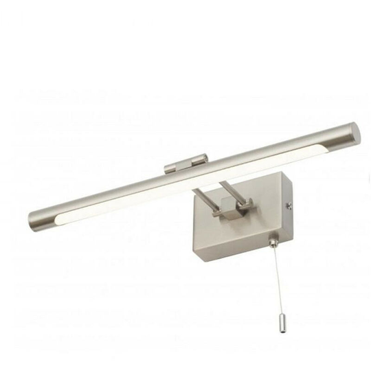 SPA - Cali Single Bathroom Picture Light - Satin Nickel - Satin Nickel