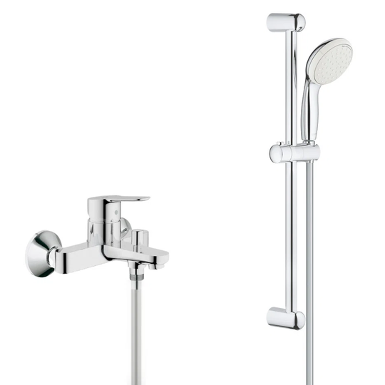 Schwab Mixer Shower with Handheld Shower Head