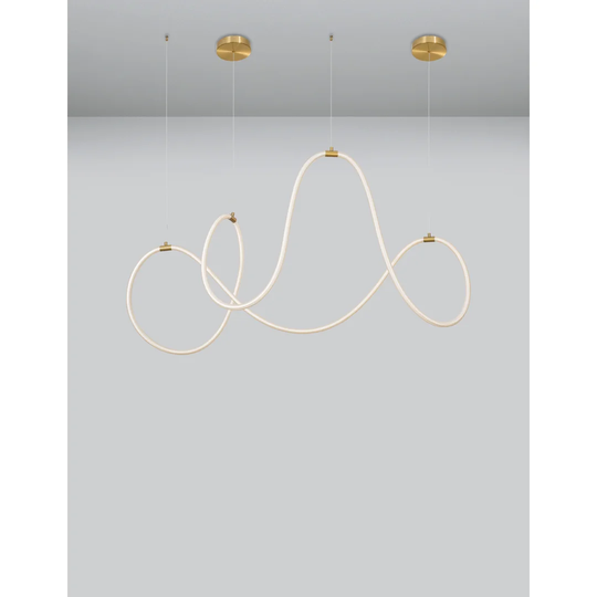 Lester 1-Light Novelty Geometric LED Pendant