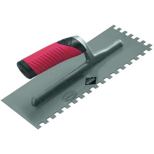 Flex Adhesive Trowel 12mm Square Notch - n/a - Rubi
