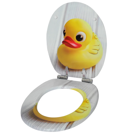 Rubber Ducky Soft Close Elongated Toilet Seat