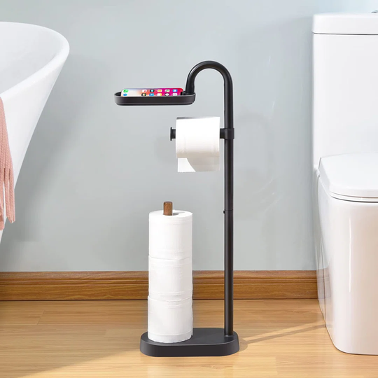 Whorton Free Standing Toilet Roll Holder