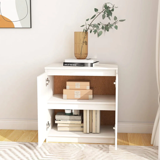 Klye Solid Wood 2 - Door Accent Cabinet