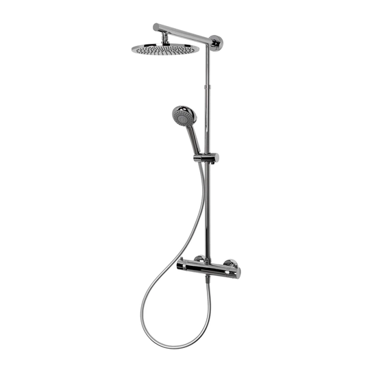 Duschsystem Classic Mixer Shower with Adjustable Shower Head