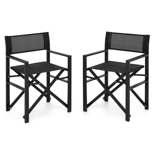 Kroeker Folding Patio Dining Armchair
