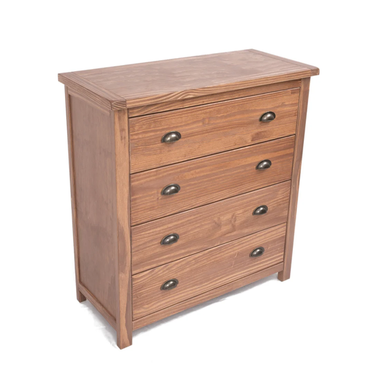 Durante 4 Drawer 90cm W Chest of Drawers