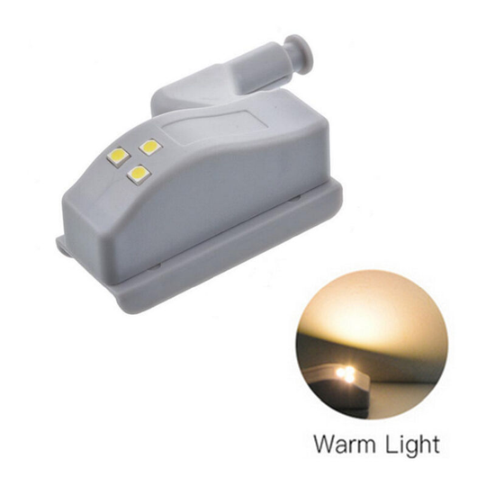 10 Pcs Under Cabinet Light, Betterlife Universal led Sensor Light, Easy to Install and Convenient to Use, for Kitchen Bedroom Wardrobe Wardrobe