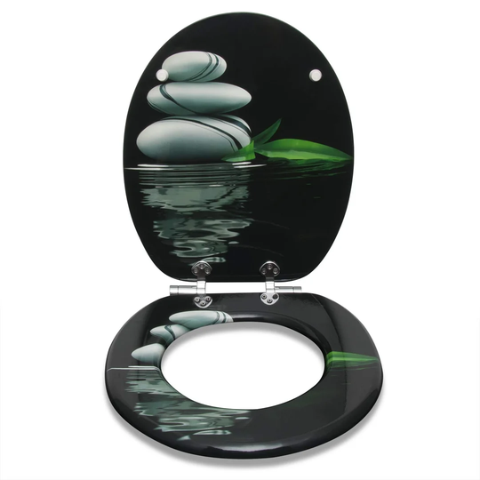 Ceance Soft Close Round Standard Toilet Seat