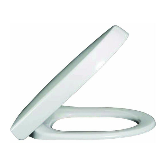V&b Architectura Soft Close Toilet Seat - White Alpin - 9M66S201 - White Alpin