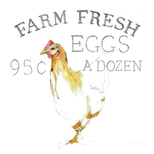 Farm Fresh by Avery Tillmon - Wrapped Canvas Typography Print