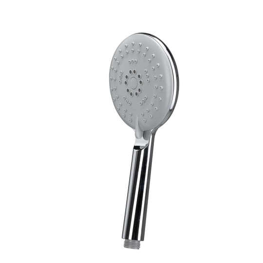 Self Cleaning 5 Function Handheld Shower Head - Round