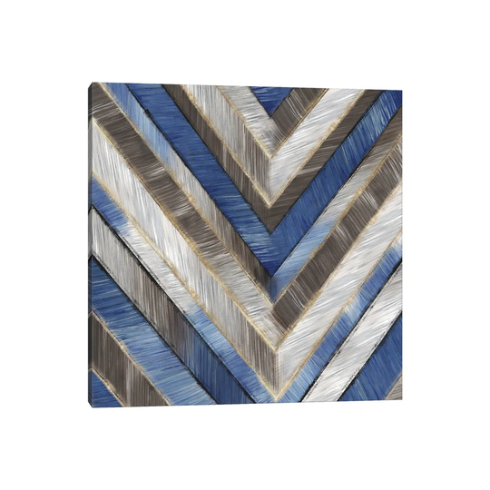 Travel in Time I by Eva Watts - Wrapped Canvas Painting on Canvas