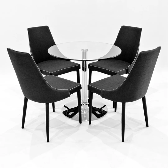 Iron 5 - Piece Dining Set