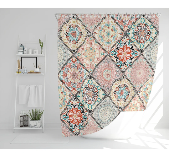 Winsford Polyester Shower Curtain Set