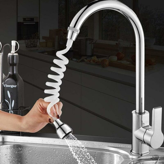 360 Rotating Faucet Spray Head, 360 Rotating Water Saver, Faucet Extension Kitchen, Water Saving Filter Jet Regulator, Faucet Spray Head for Kitchen